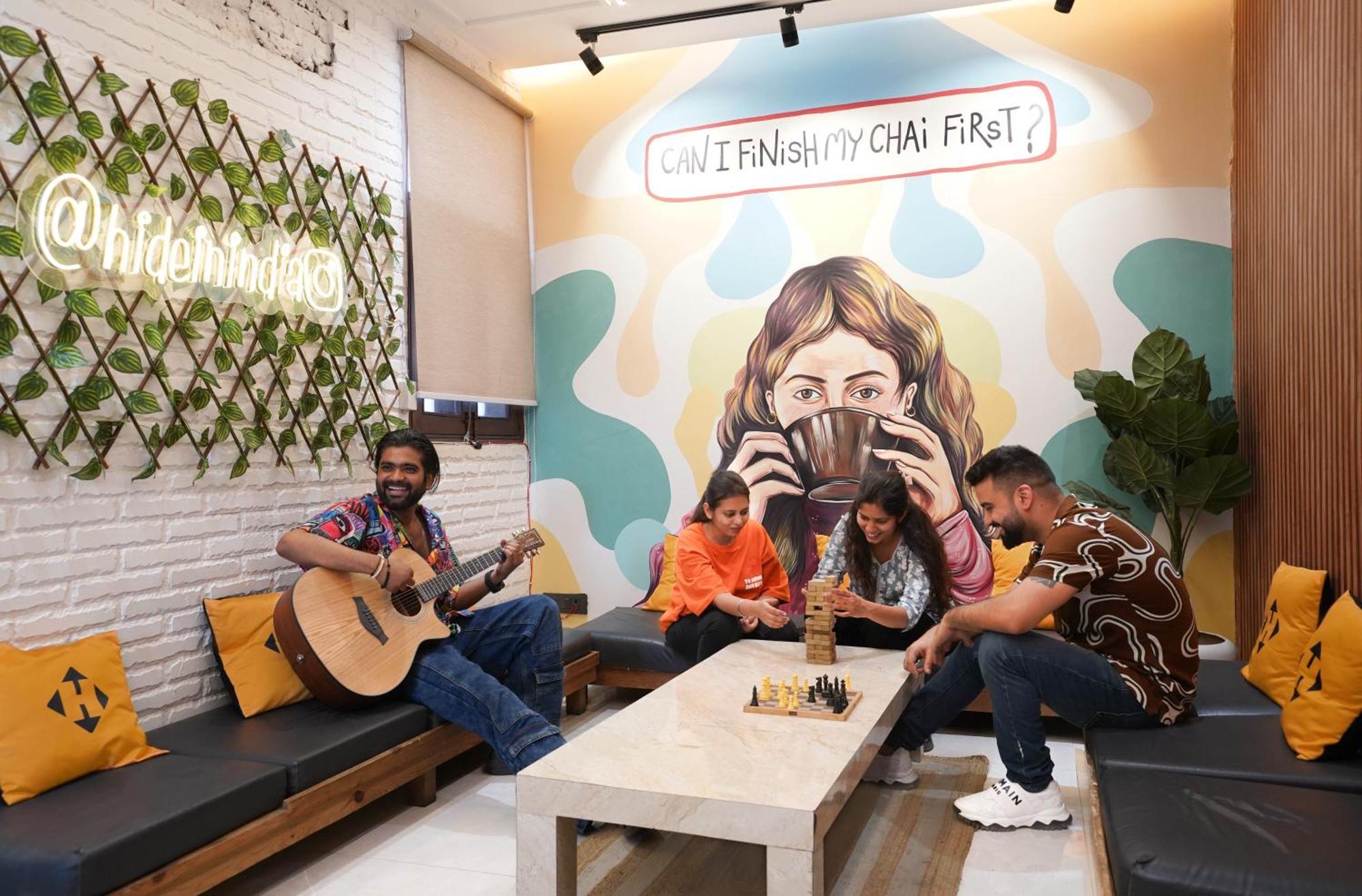 Hide-In Hostel Delhi Nowe Delhi Zewnętrze zdjęcie